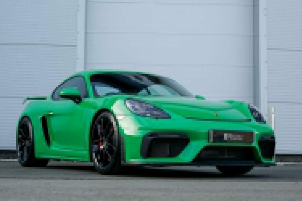 Porsche 718 4.0 Gt4 Green #4