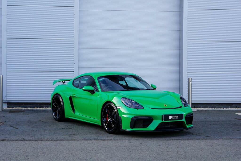 Porsche 718 4.0 Gt4 Green
