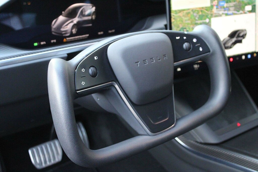 Tesla Model S Tri Motor Plaid Hatchback 4Wde White #13
