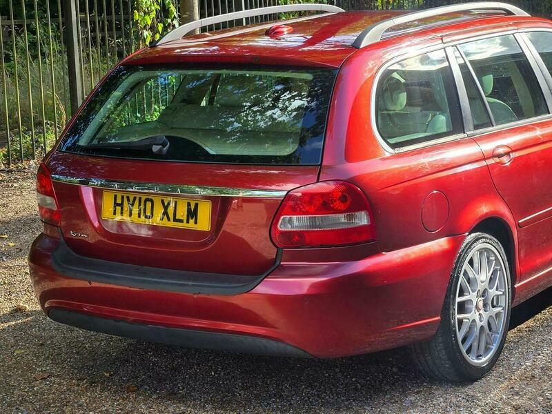 Jaguar X-Type Estate Black #13