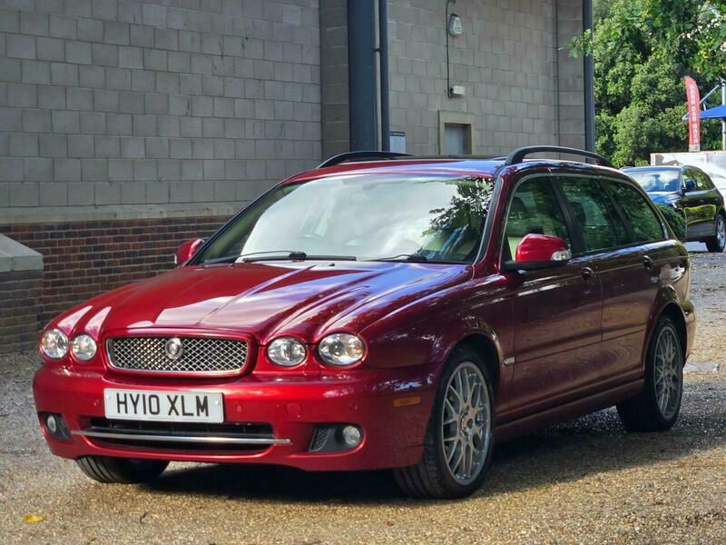 Jaguar X-Type Estate Black #6