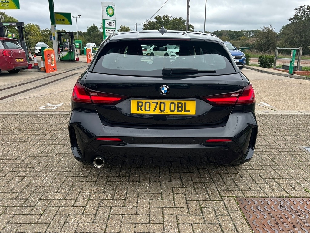 BMW 1 Series 1.5 118I M Sport Dct Euro 6 Ss RO70OBL Black #4