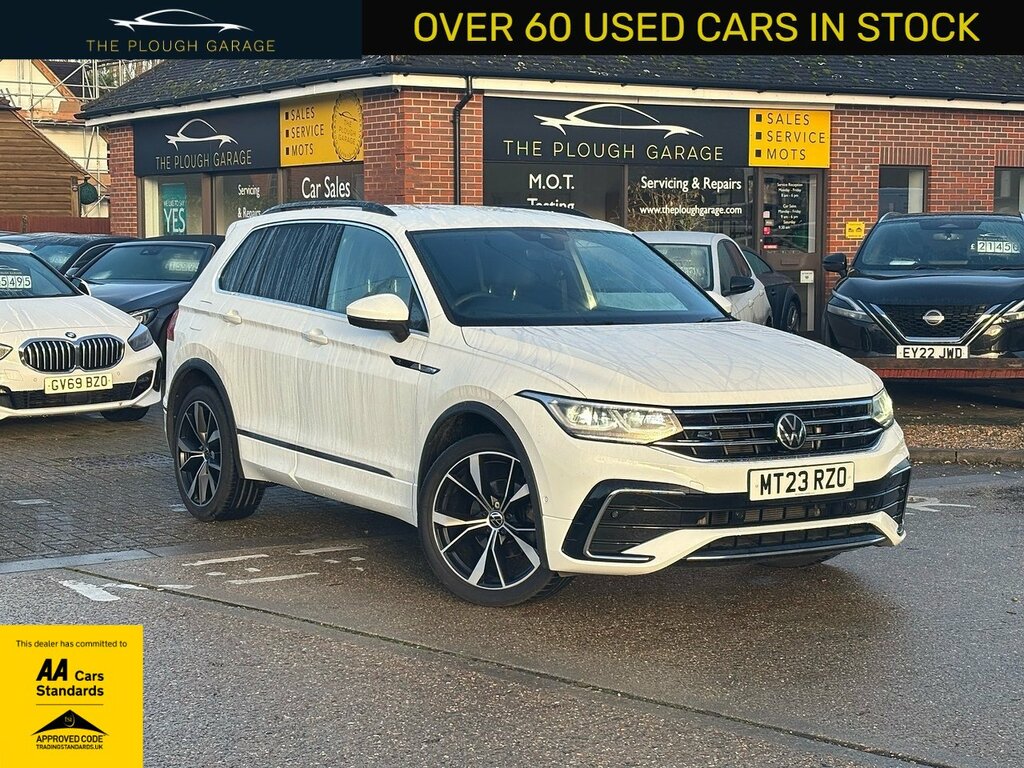 Volkswagen Tiguan 1.5 Tsi R-line Suv Dsg Euro 6 Ss 15 White