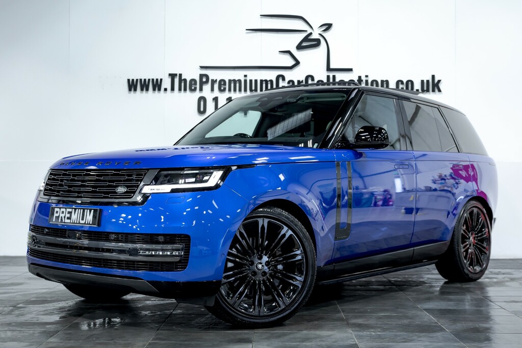 Land Rover Range Rover D300 Soft Close Shadow Pack Blue