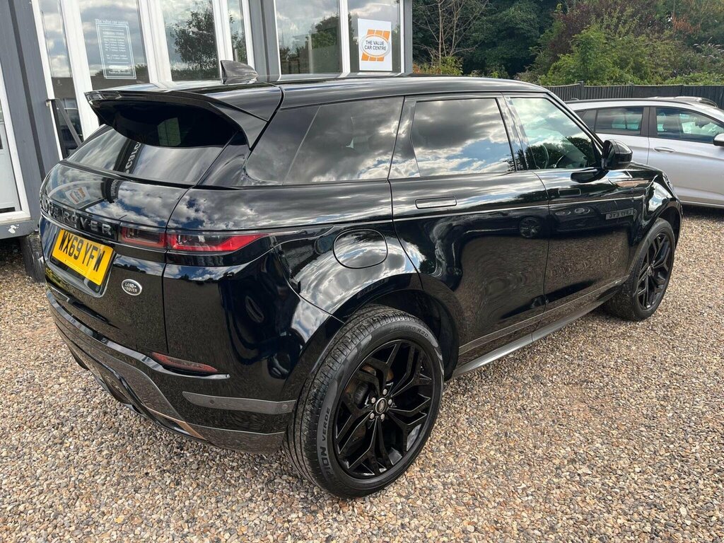 Land Rover Range Rover Evoque Suv 2.0 D180 R-dynamic Se 4Wd Euro 6 Ss WX69YFW Black #3
