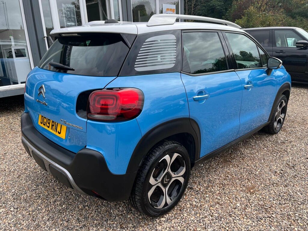 Citroen C3 Aircross Suv 1.2 Puretech Gpf Flair Euro 6 Ss 2019 DG19RWJ Blue #4
