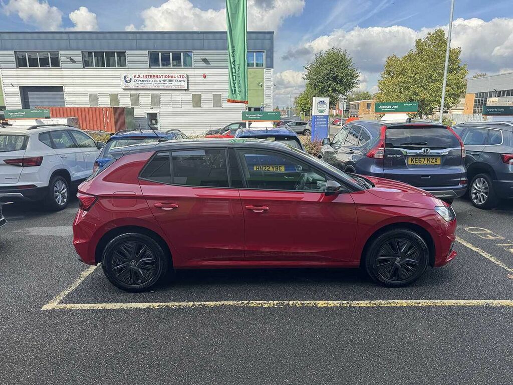 Skoda Fabia 1.0 Tsi 116 Design Edition Dsg LS25KTO Red #4