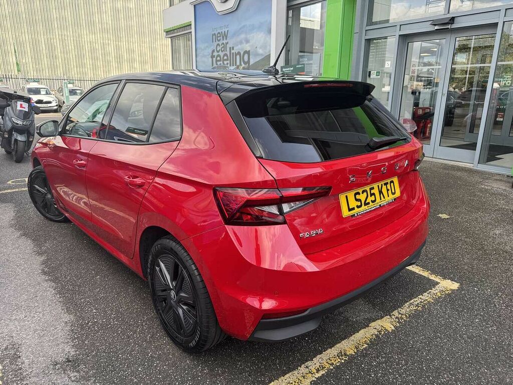 Skoda Fabia 1.0 Tsi 116 Design Edition Dsg LS25KTO Red #3