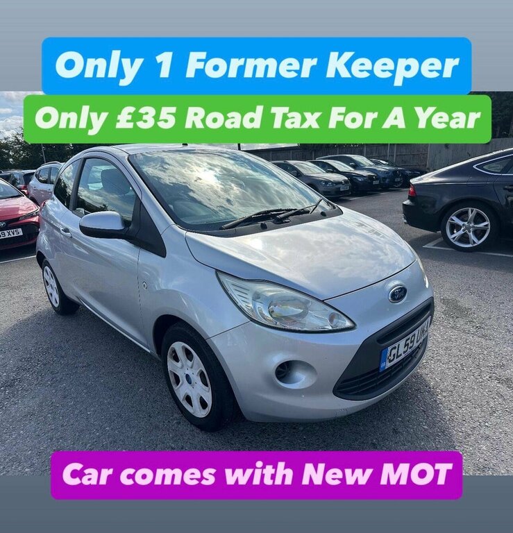 Ford KA Hatchback 1.2 Style Euro 4 200959 GL59UKA Silver #2
