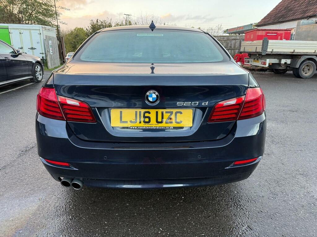 BMW 5 Series Saloon 2.0 520D Se Euro 6 Ss 201616 LJ16UZC Blue #5