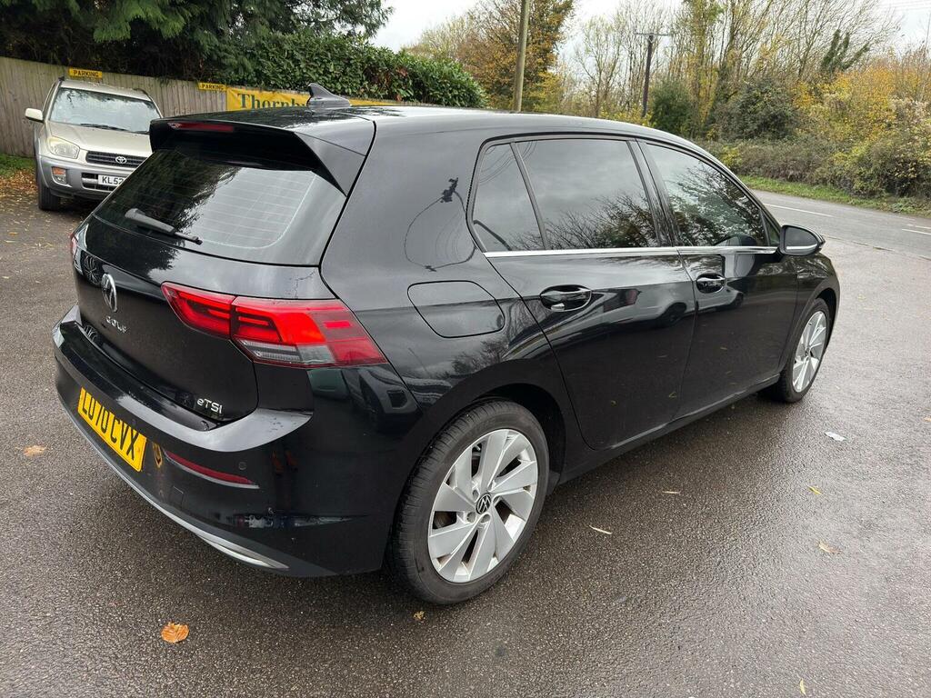 Volkswagen Golf Hatchback 1.5 Etsi Mhev Style Dsg Euro 6 Ss LO70CVX Black #4