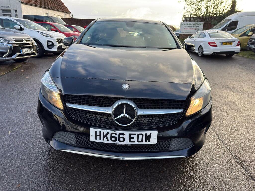 Mercedes-Benz A Class Hatchback 1.5 A180d Sport 7G-dct Euro 6 Ss HK66EOW Black #2