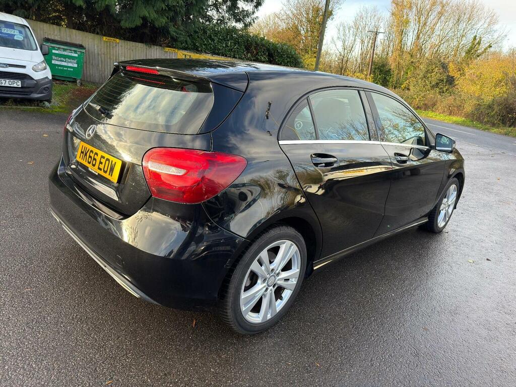 Mercedes-Benz A Class Hatchback 1.5 A180d Sport 7G-dct Euro 6 Ss HK66EOW Black #6