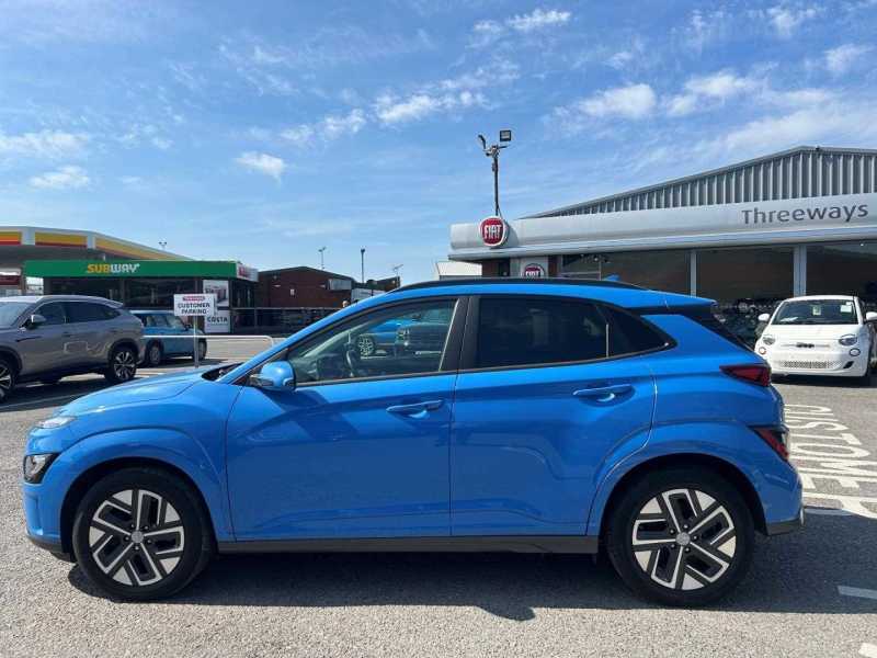 Hyundai Kona Premium Ev - 2021 71 CK71VVC Blue #6
