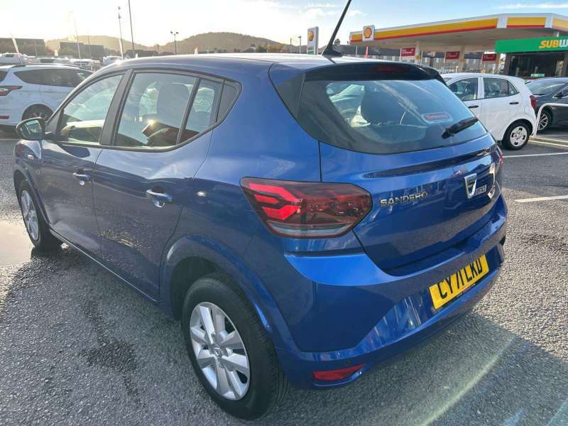 Dacia Sandero Comfort Tce - 2021 71 CY71LKD Blue #2