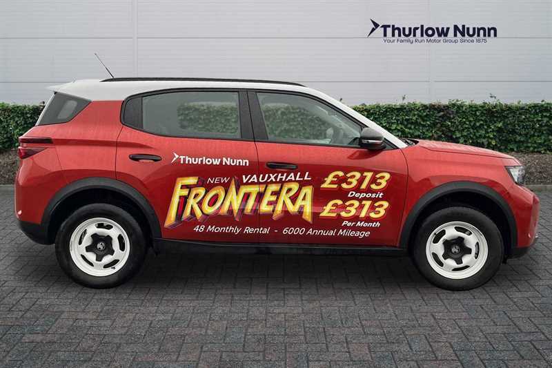 Vauxhall Frontera 44Kwh Design Suv 113 Ps AJ25MKO Orange #2
