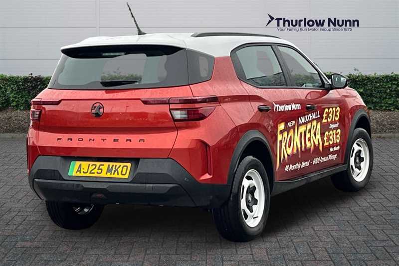 Vauxhall Frontera 44Kwh Design Suv 113 Ps AJ25MKO Orange #3