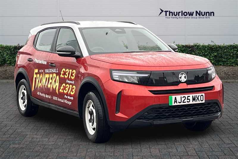 Vauxhall Frontera 44Kwh Design Suv 113 Ps Orange
