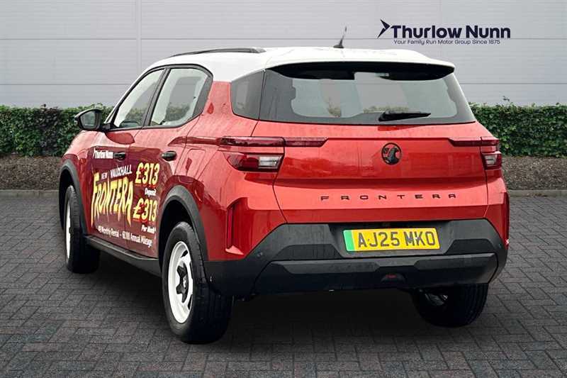 Vauxhall Frontera 44Kwh Design Suv 113 Ps AJ25MKO Orange #5