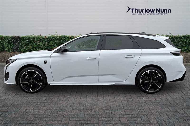 Peugeot 308 SW 54Kwh Gt Estate 156 Ps AJ74HSL White #6
