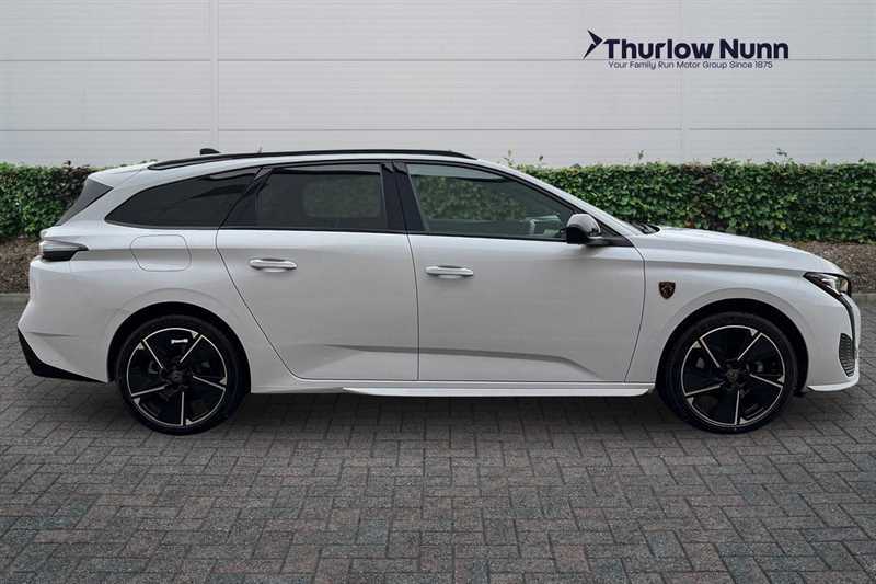 Peugeot 308 SW 54Kwh Gt Estate 156 Ps AJ74HSL White #2