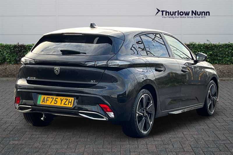 Peugeot 308 54Kwh Gt Hatchback 156 Ps AF75YZH Black #3