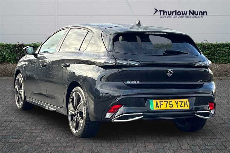 Peugeot 308 54Kwh Gt Hatchback 156 Ps AF75YZH Black #5