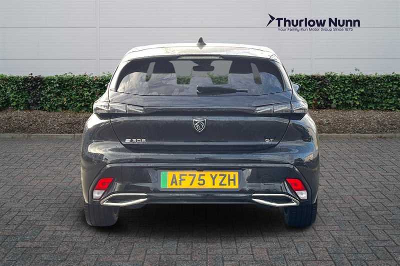 Peugeot 308 54Kwh Gt Hatchback 156 Ps AF75YZH Black #4