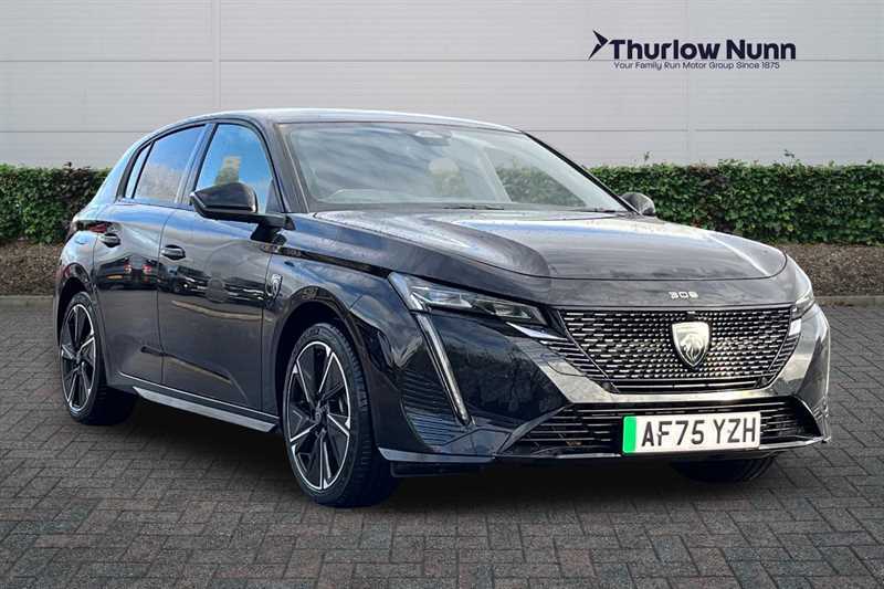Peugeot 308 54Kwh Gt Hatchback 156 Ps Black