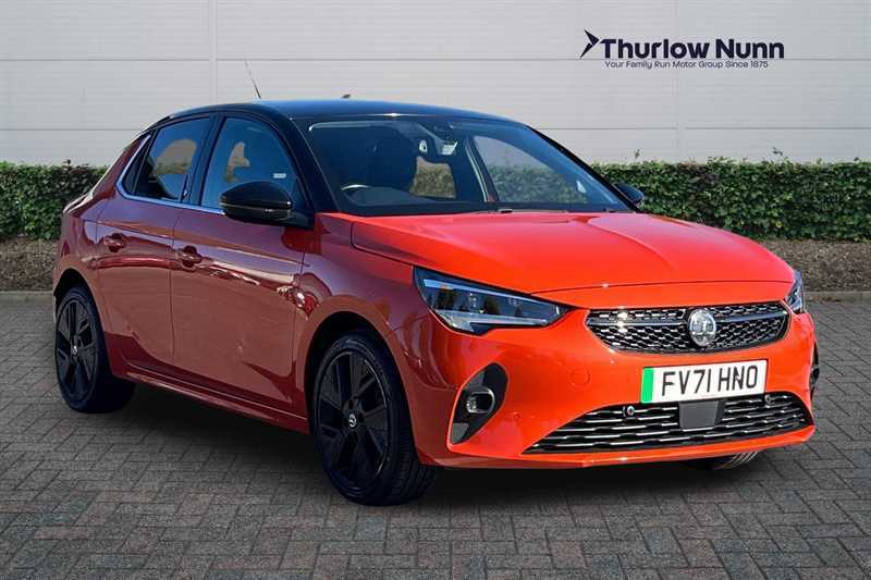 Vauxhall Corsa-e 50Kwh Elite Nav Hatchback 7.4Kw Orange