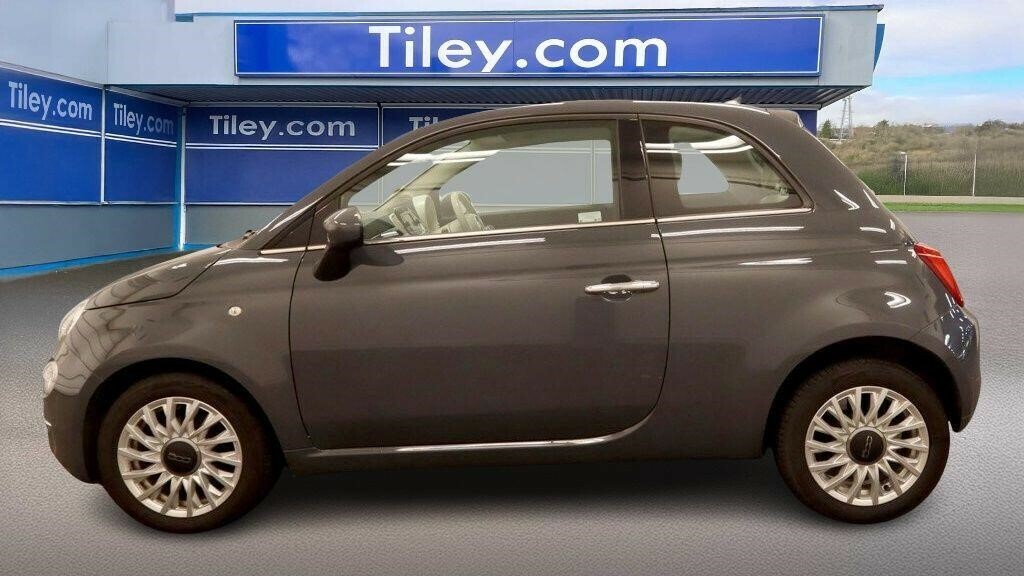 Fiat 500 1.2 Lounge Euro 6 Ss WV18OHU Grey #3