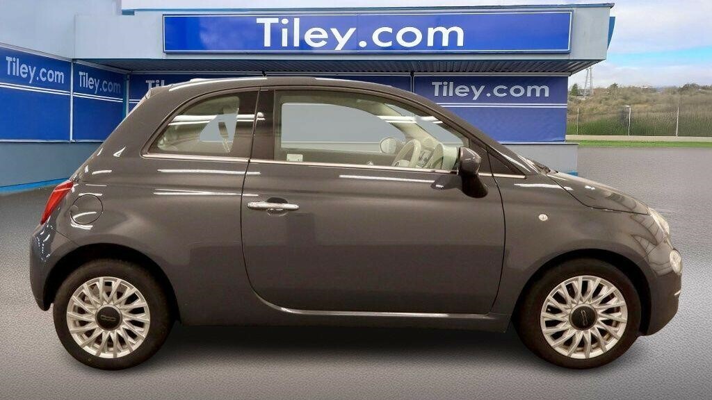 Fiat 500 1.2 Lounge Euro 6 Ss WV18OHU Grey #4