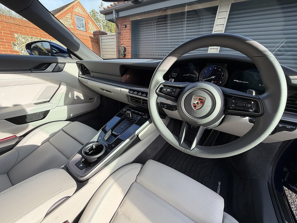 Porsche 911 992 Carrera HN74ARU Blue #2