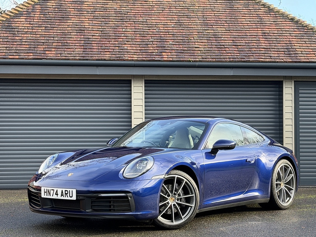 Porsche 911 992 Carrera HN74ARU Blue #4