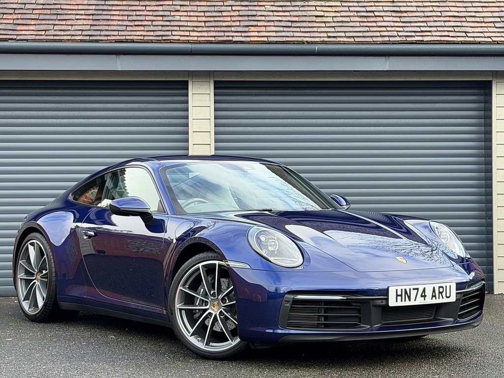Porsche 911 992 Carrera Blue