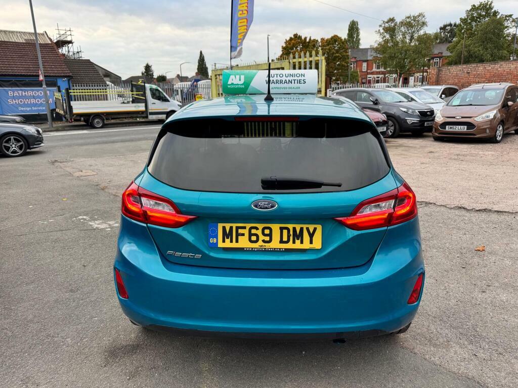 Ford Fiesta 1.5 Tdci Titanium Euro 6 S S MF69DMY Blue #4