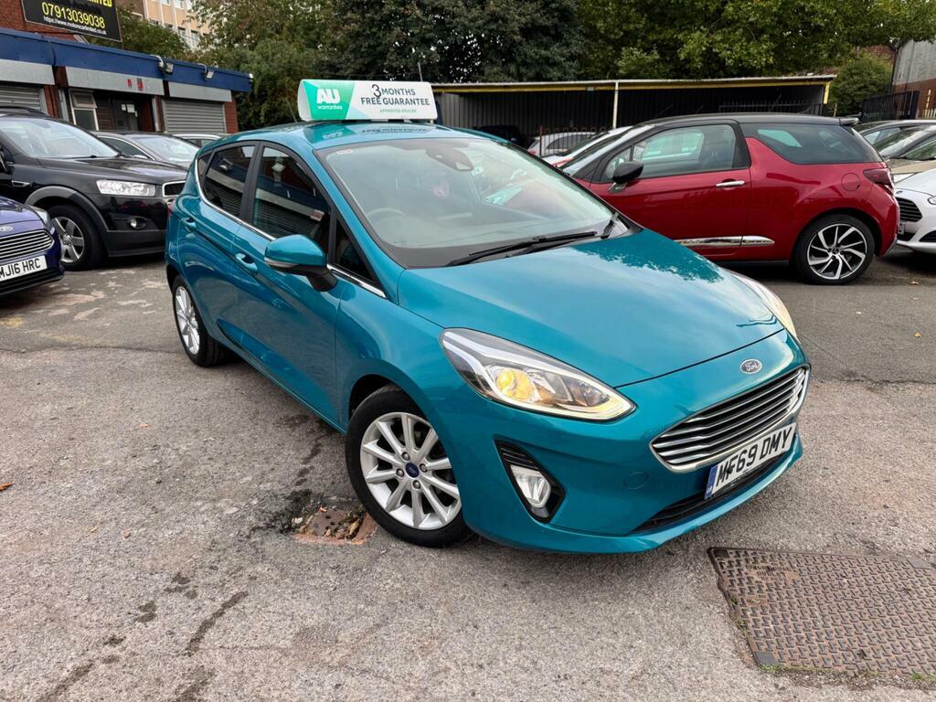 Ford Fiesta 1.5 Tdci Titanium Euro 6 S S Blue