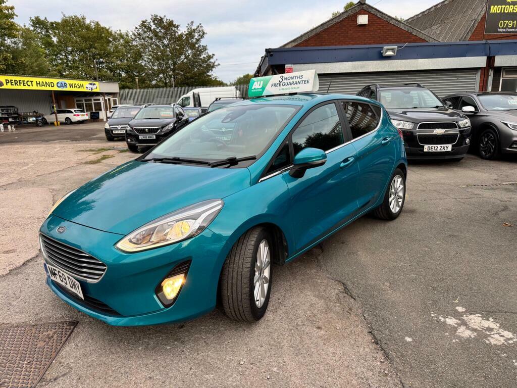 Ford Fiesta 1.5 Tdci Titanium Euro 6 S S MF69DMY Blue #2