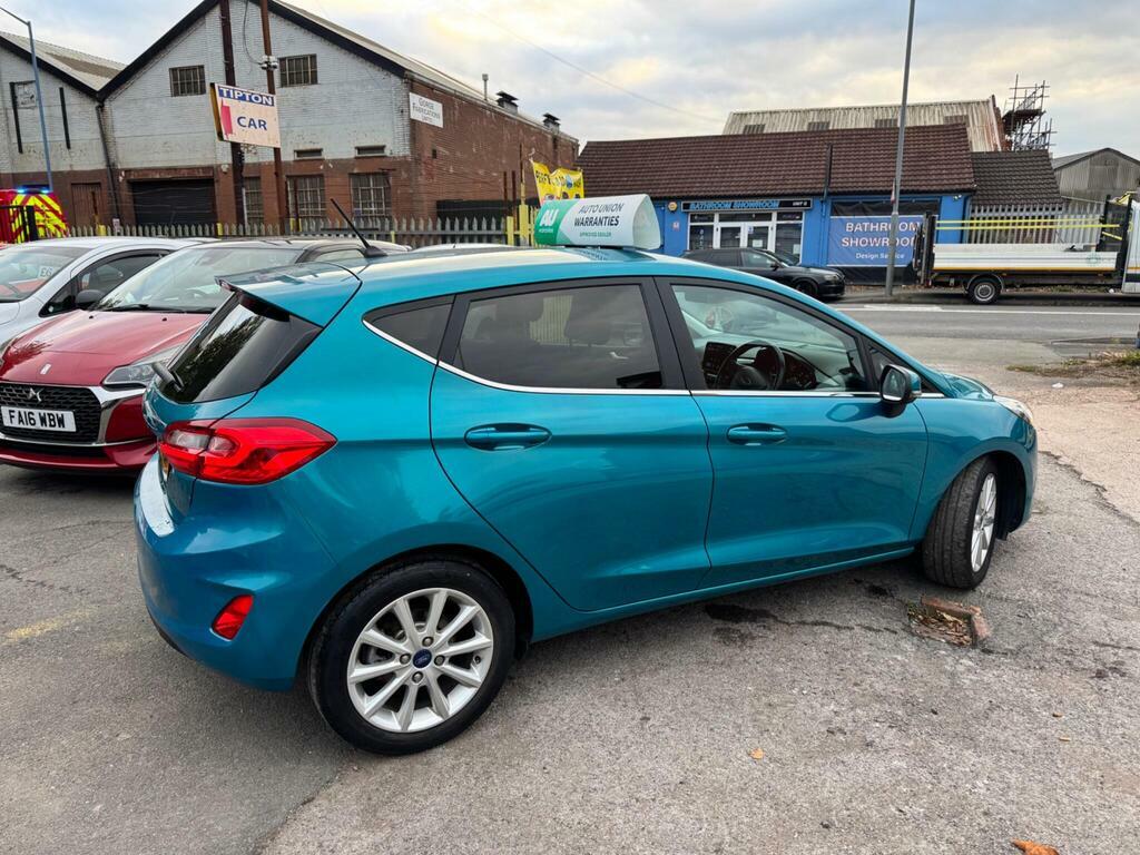 Ford Fiesta 1.5 Tdci Titanium Euro 6 S S MF69DMY Blue #6