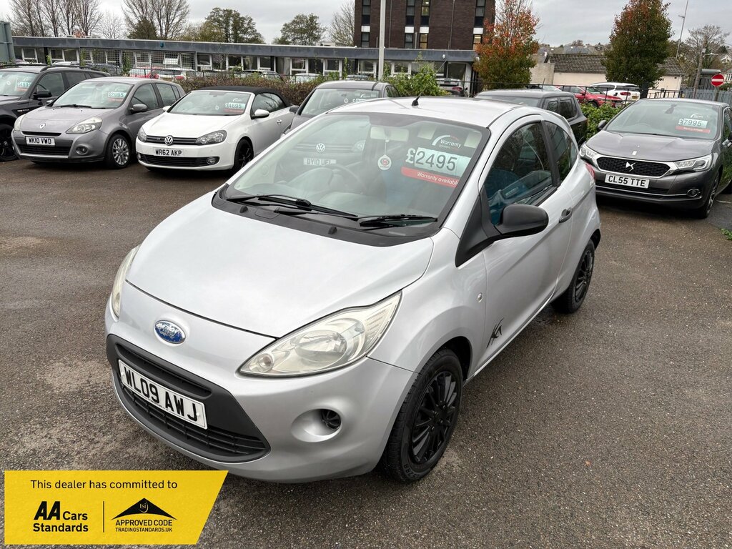Ford KA 1.2 Studio Hatchback Euro 4 69 Silver