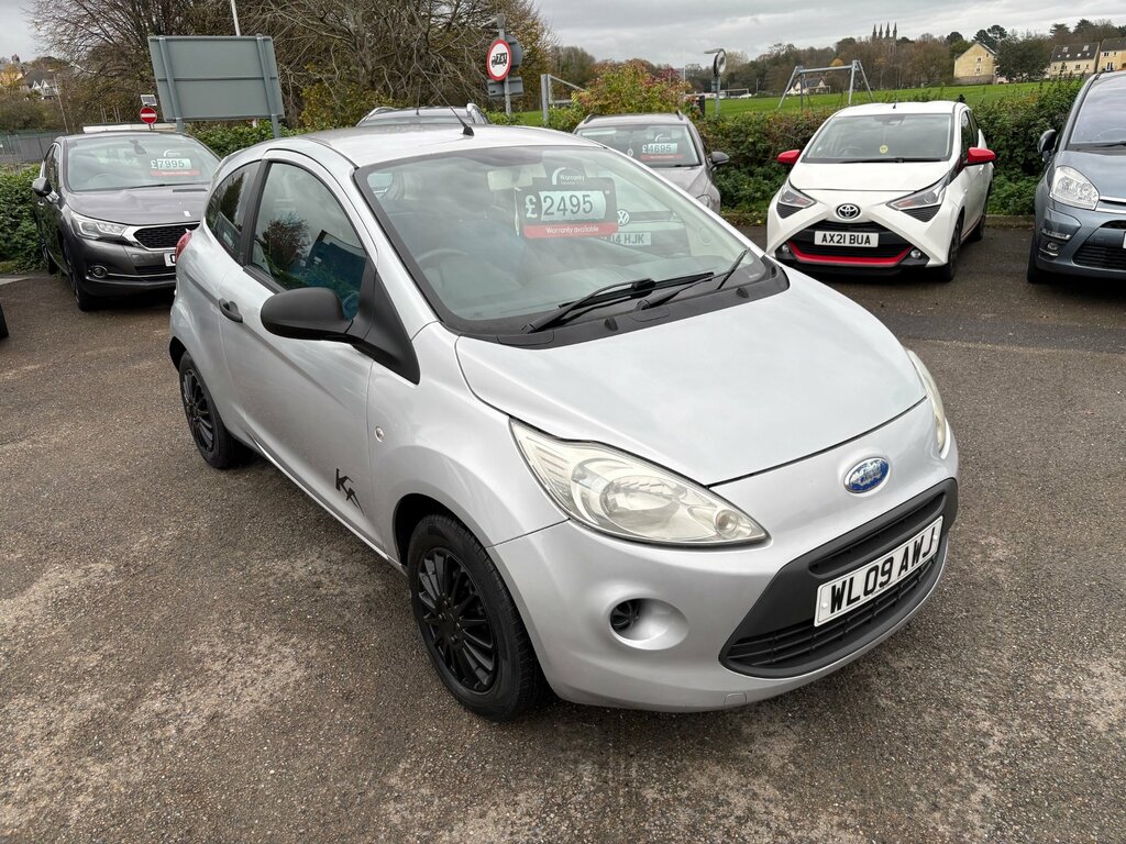 Ford KA 1.2 Studio Hatchback Euro 4 69 WL09AWJ Silver #4