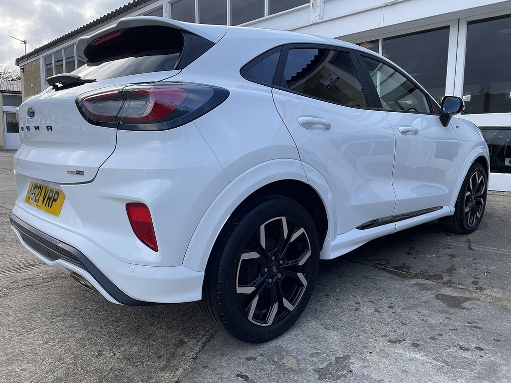 Ford Puma T Ecoboost Mhev St-line X U384 Ulez NG21VRP White #5