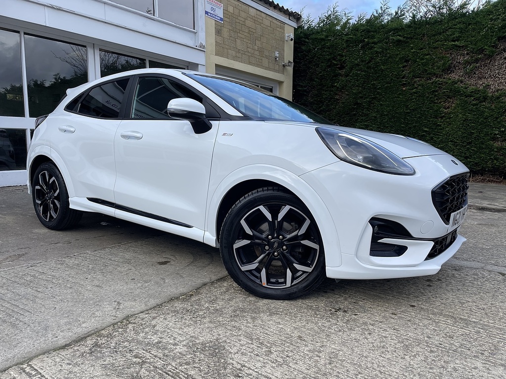 Ford Puma T Ecoboost Mhev St-line X U384 Ulez White