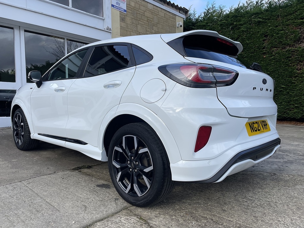 Ford Puma T Ecoboost Mhev St-line X U384 Ulez NG21VRP White #6