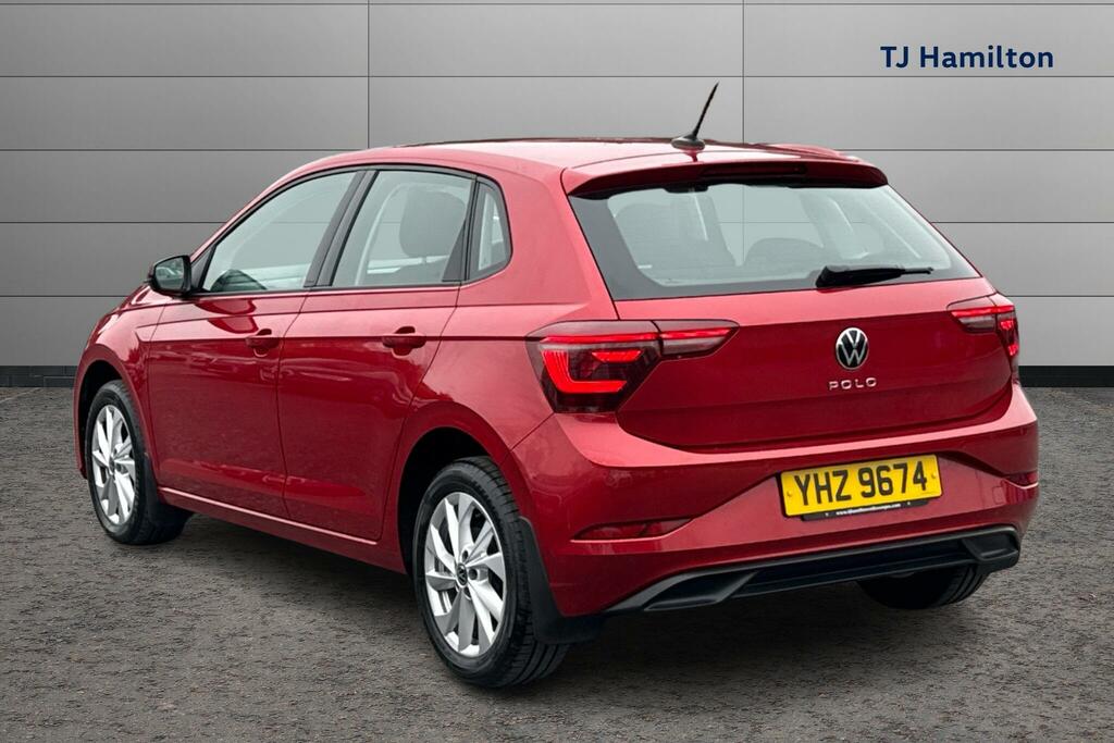 Volkswagen Polo 1.0 Tsi Style YHZ9674 Red #3