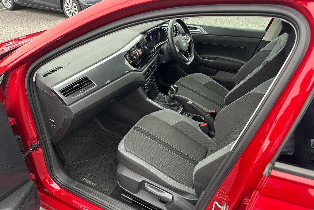 Volkswagen Polo 1.0 Tsi Style YHZ9674 Red #2