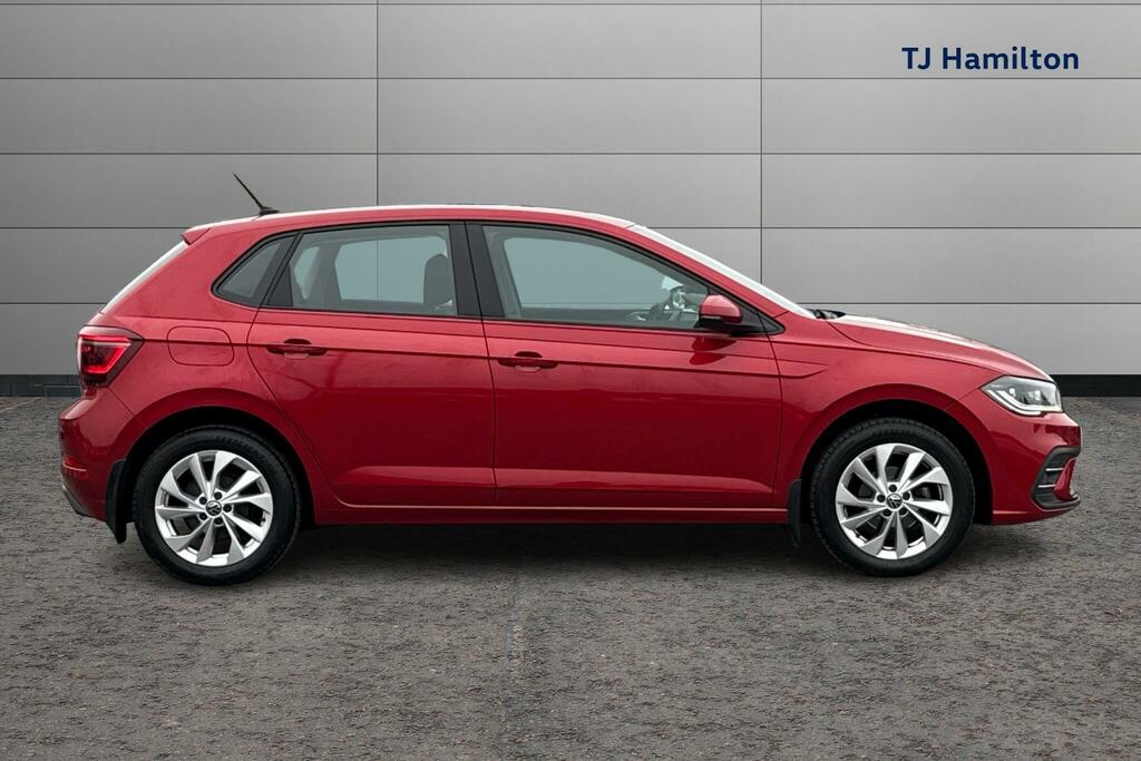 Volkswagen Polo 1.0 Tsi Style YHZ9674 Red #4