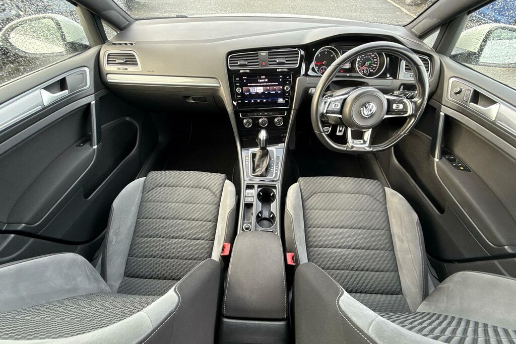 Volkswagen Golf 2.0 Tdi R-line Dsg DE69LFZ White #6