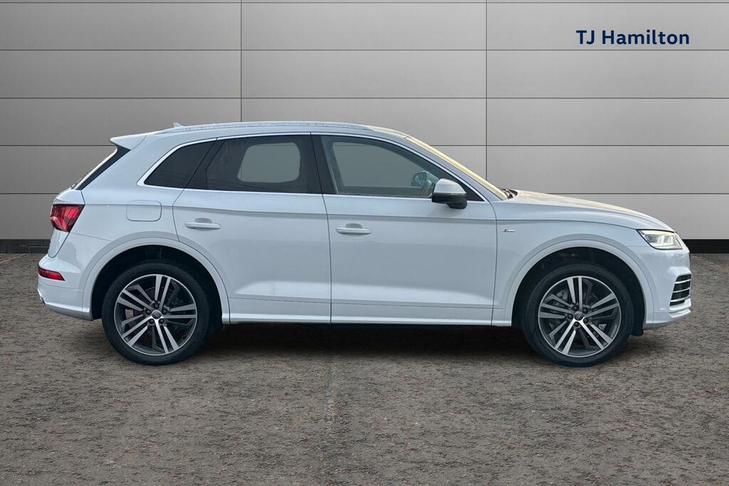 Audi Q5 40 Tdi Quattro S Line S Tronic PGZ4580 White #4