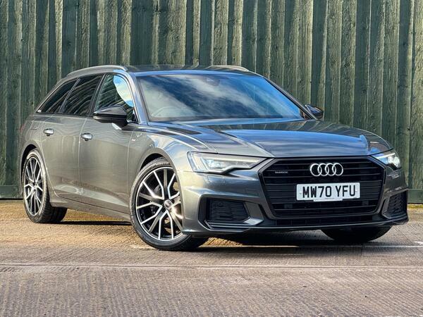 Audi A6 Avant 2.0 Tfsi 45 Black Edition S Tronic Quattro Euro 6 Grey